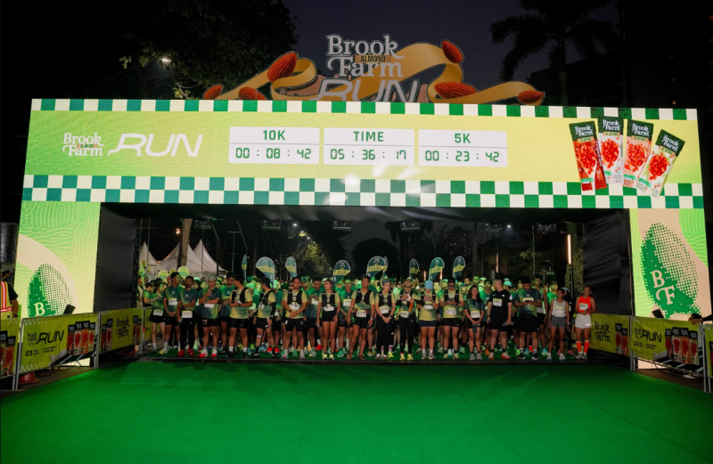 BrookFarm Almond Run 2026 Ramaikan Tren Olahraga Sehat